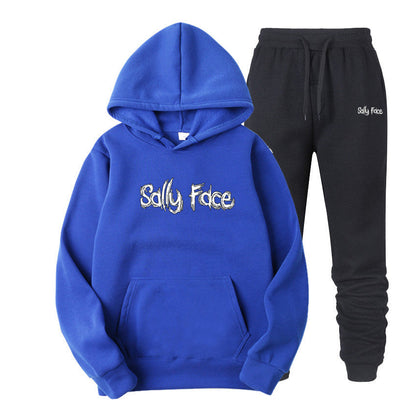 Sally Face Hoodie Classic Logo Couple Hoodie Set