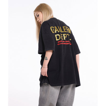 Unisex T-Shirts Anime Car Print GALLERY DEPT Old T-Shirt