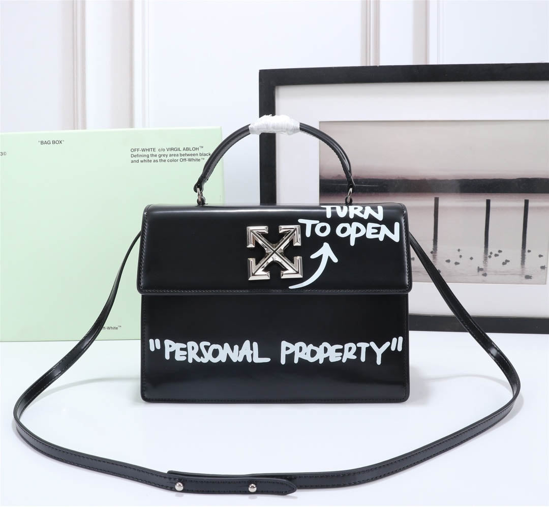 Off White Bag Casual Outdoor Convenient Tote Bag