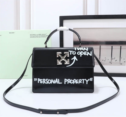 Off White Bag Casual Outdoor Convenient Tote Bag