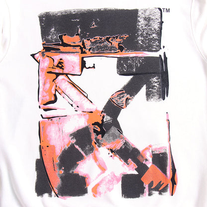 OW Hoodie Wasteland Colorful Graffiti Long Sleeve Cotton