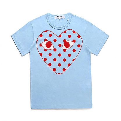 CDG Be Kind T Shirt Short Sleeve T-shirt round Neck Cotton