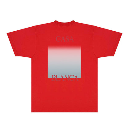 Casablanca T Shirts Fashion Print Street