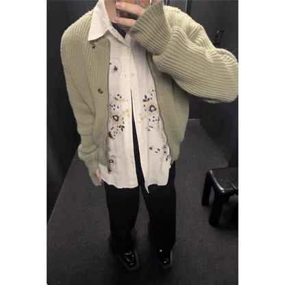 Unisex Shirts Our Legacy Floral Printed Loose Shirts