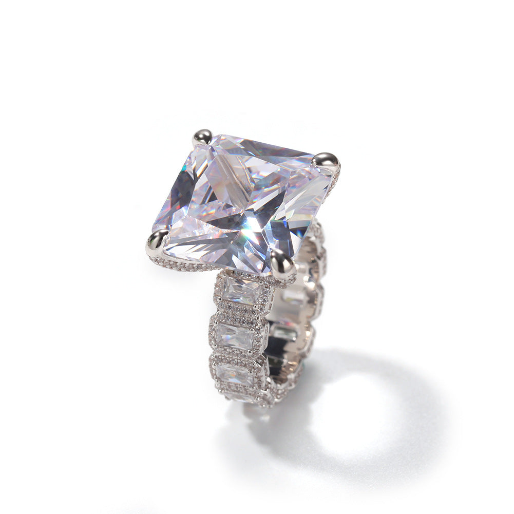 Rings Zircon Ring Vintage Hip Hop St. Valentine's