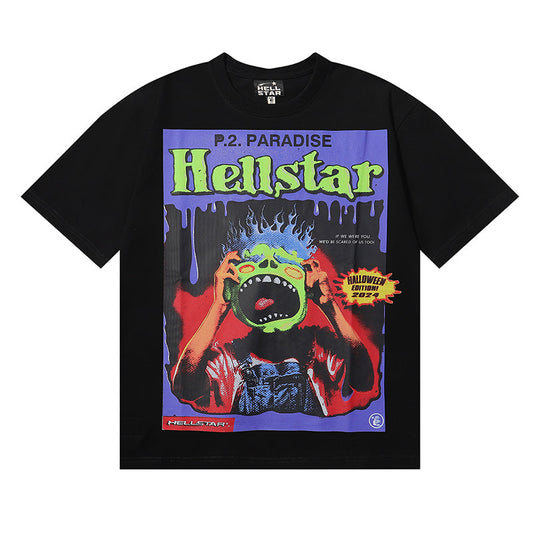 Hellstar T Shirts Retro abstract print