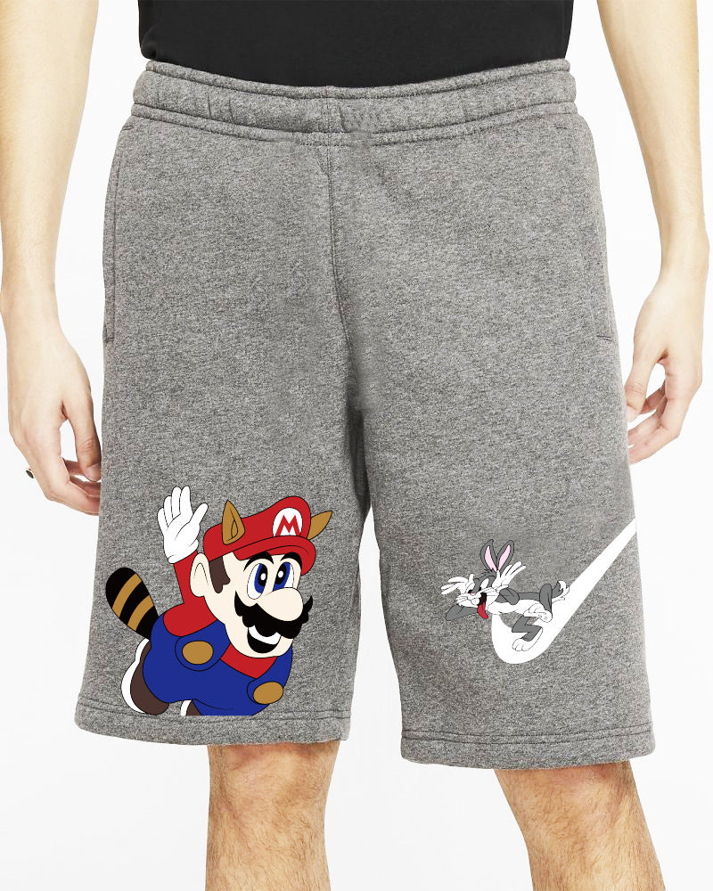 NBA Shorts Cotton Shorts Men's Trend Cartoon Printed Beach Pants