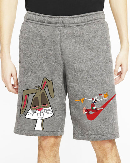 NBA Shorts Cotton Shorts Men's Trend Cartoon Printed Beach Pants