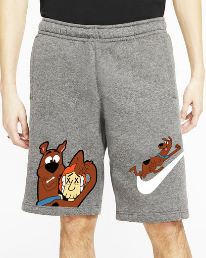 NBA Shorts Cotton Shorts Men's Trend Cartoon Printed Beach Pants