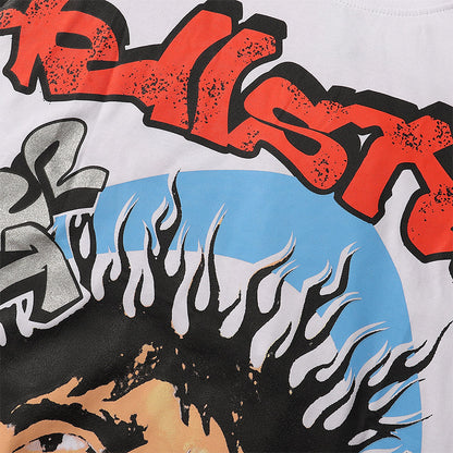 Hellstar T Shirts Retro abstract print
