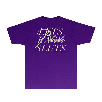 Rhude T Shirts Printed Trendy Pure Cotton