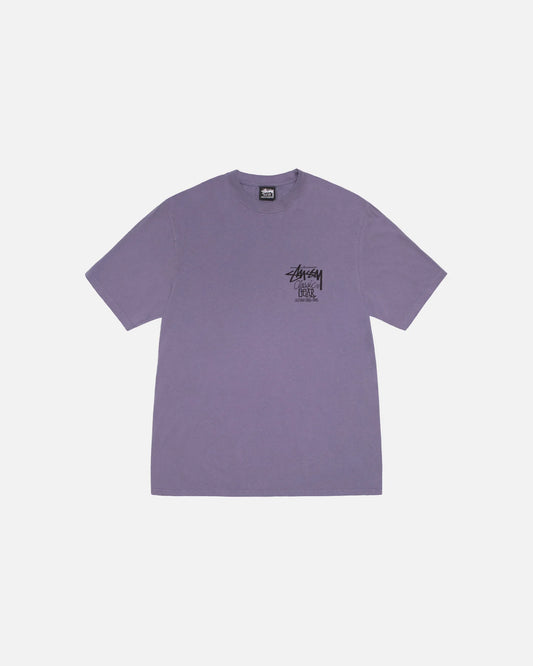 STUSSY CLASSIC GEAR TEE PIGMENT DYED