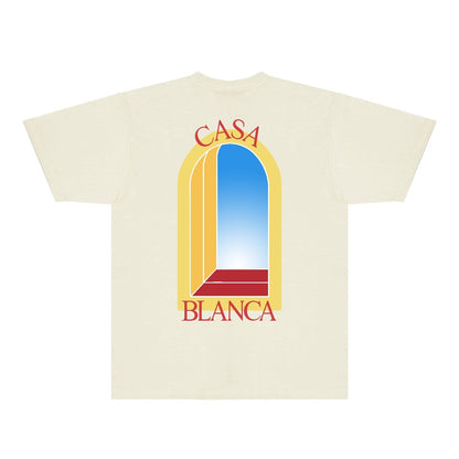 Casablanca T Shirts Fashion Print Street