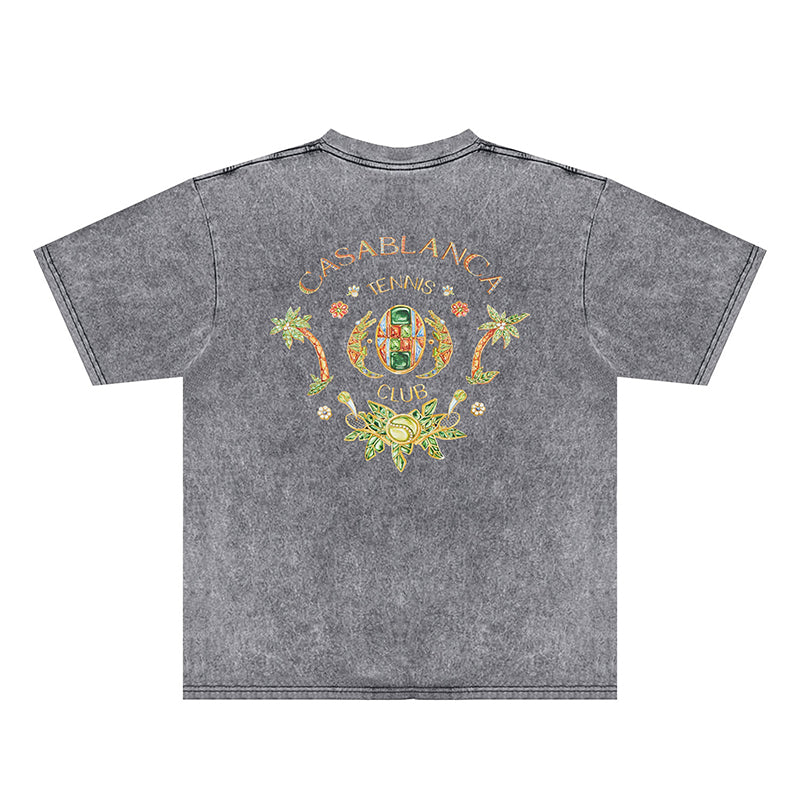 Casablanca Distressed T-Shirt