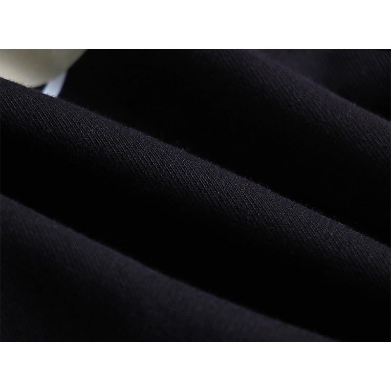 OW Hoodie Hot Stamping Tape Zipper Long-sleeved Sweatshirt