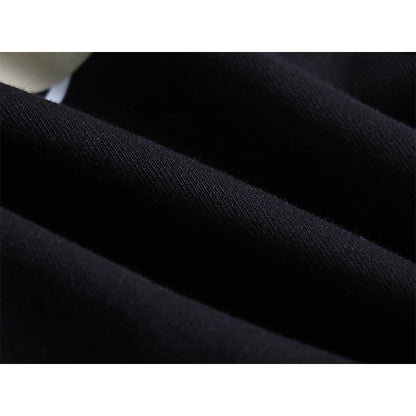 OW Hoodie Hot Stamping Tape Zipper Long-sleeved Sweatshirt