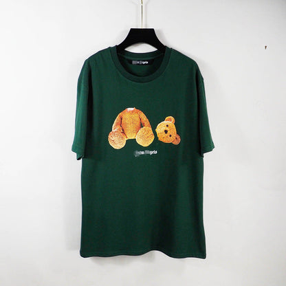 Palm Angels T Shirts Palm Angels Printed Short-Sleeved T-shirt Men's Loose