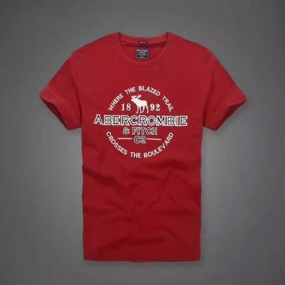 New Women's Short Sleeved T-shirt with Letters on The Deer S