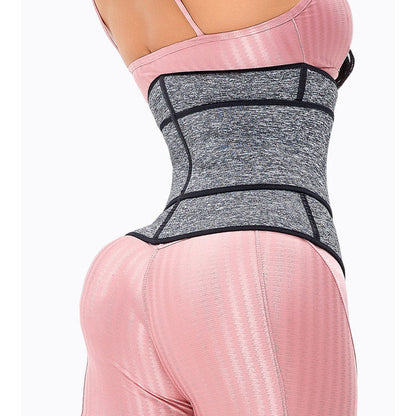 Rubber Belly Contracting Exercise Fitness Waist Support Waist Slimming Waistband
