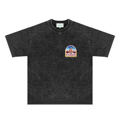 Casablanca Distressed T-Shirt
