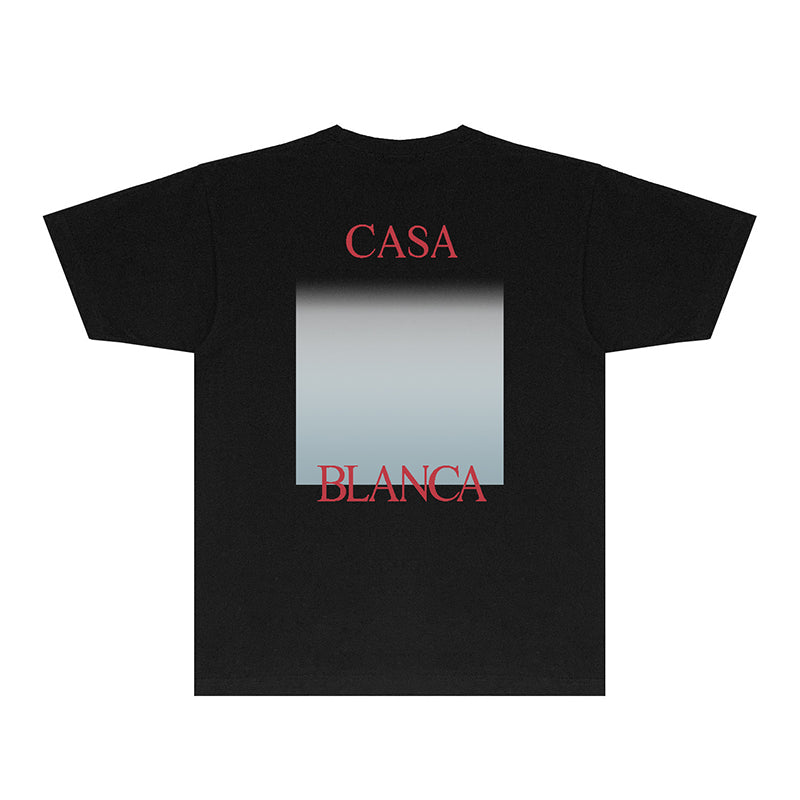 Casablanca T Shirts Fashion Print Street