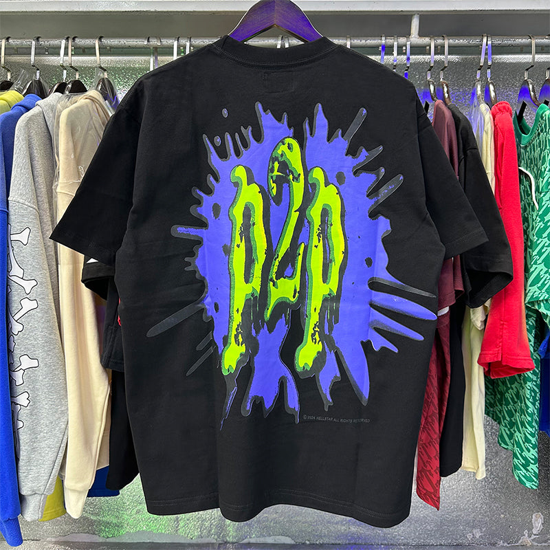 Hellstar T Shirts Retro abstract print