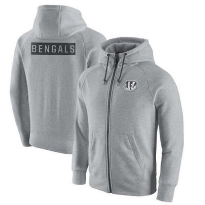 NFL Hoodie Cardigan Zip Hooded Sweater Men's Sports NFL Football