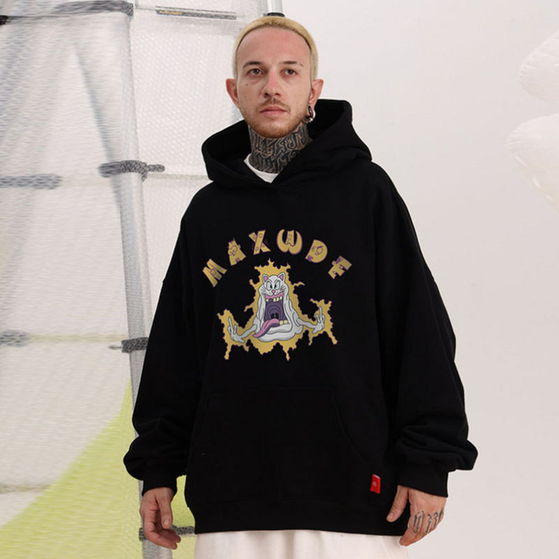 Men Hoodie Loose Autumn Winter Couple Casual Hoodie