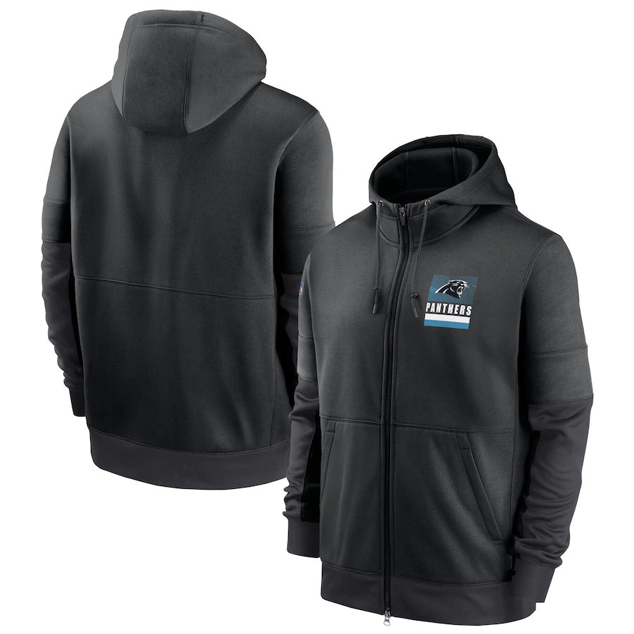 NFL Hoodie Sports Printed Cardigan Zip Hooded Sweater NFL