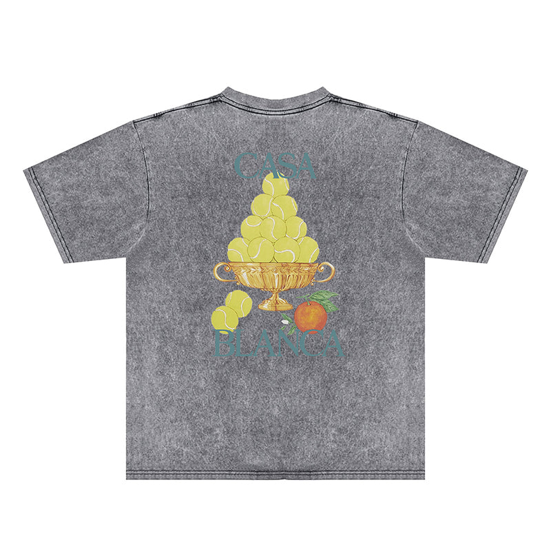 Casablanca Distressed T-Shirt