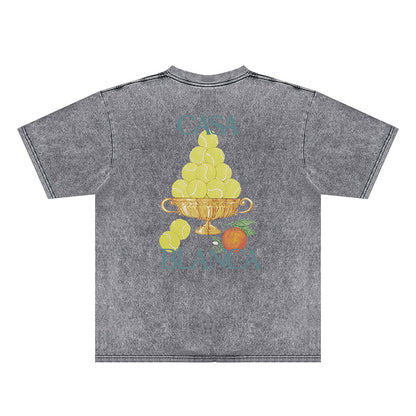 Casablanca Distressed T-Shirt