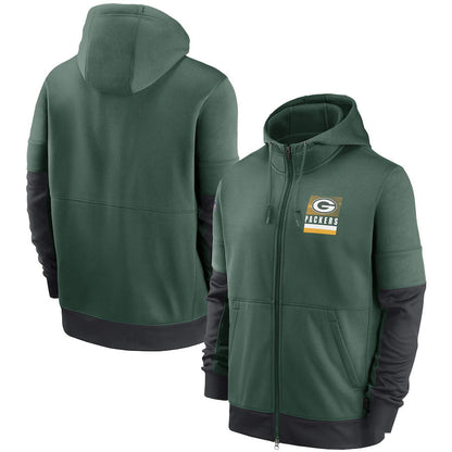 NFL Hoodie Sports Printed Cardigan Zip Hooded Sweater NFL