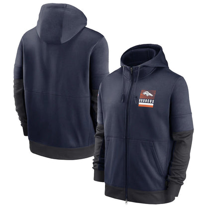 NFL Hoodie Sports Printed Cardigan Zip Hooded Sweater NFL