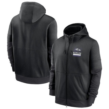 NFL Hoodie Sports Printed Cardigan Zip Hooded Sweater NFL