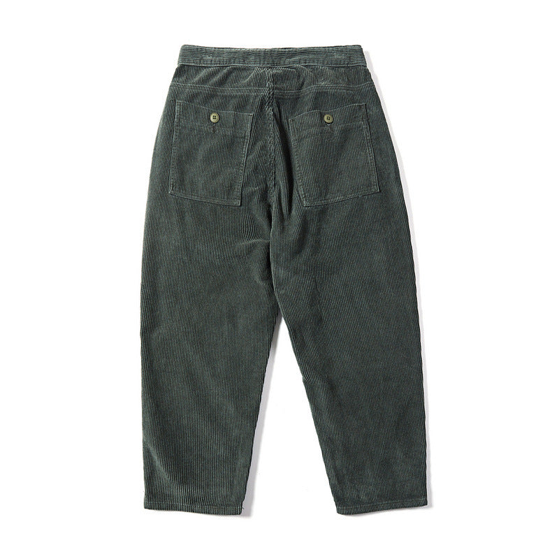 Cargo Pants Japanese-Style Retro Leisure Corduroy
