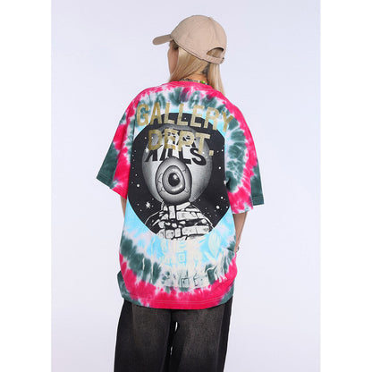 Unisex T-Shirts GALLERY DEPT Tie-dye Painted T-Shirt