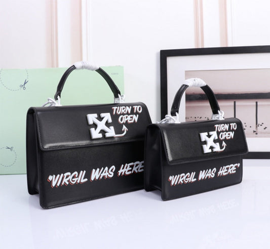 Off White Bag Casual Outdoor Convenient Tote Bag