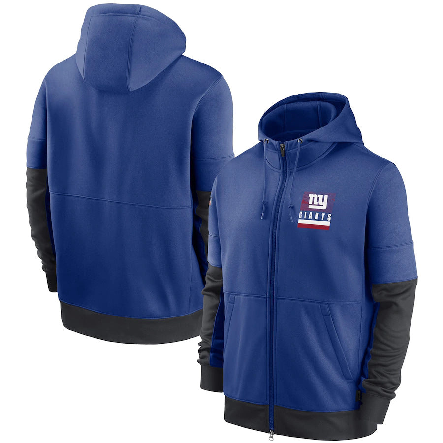 NFL Hoodie Sports Printed Cardigan Zip Hooded Sweater NFL
