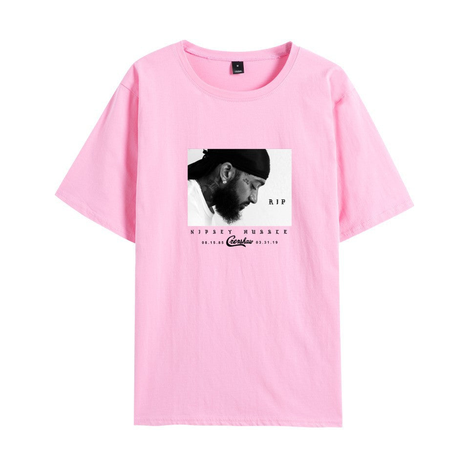 Nipsey Hussle T Shirts Memorial Clothing Summer T-shirt