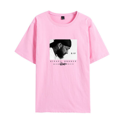 Nipsey Hussle T Shirts Memorial Clothing Summer T-shirt