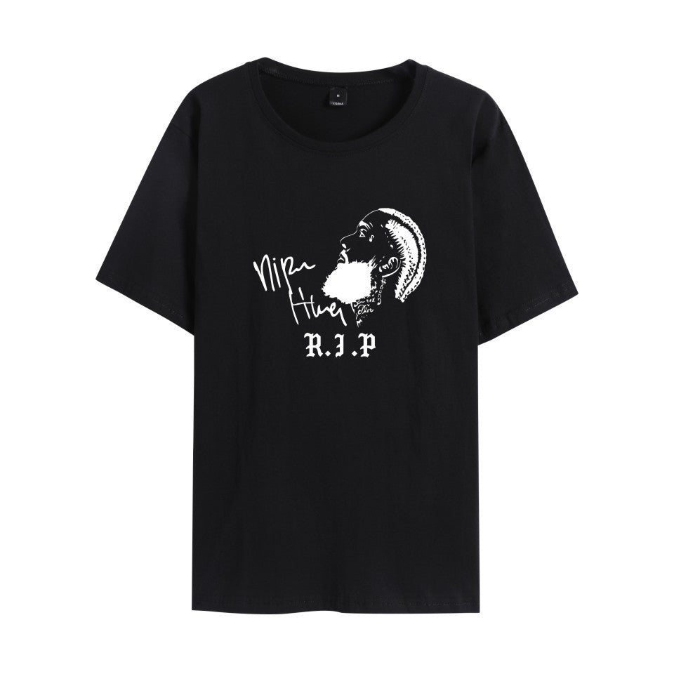 Nipsey Hussle T Shirts Memorial Clothing Summer T-shirt