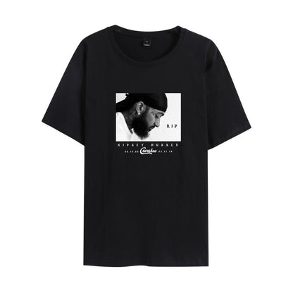 Nipsey Hussle T Shirts Memorial Clothing Summer T-shirt