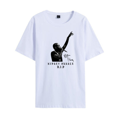 Nipsey Hussle T Shirts Memorial Clothing Summer T-shirt