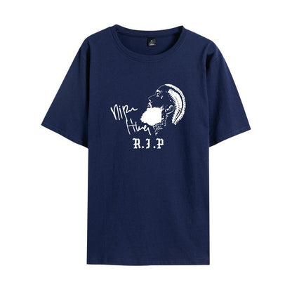 Nipsey Hussle T Shirts Memorial Clothing Summer T-shirt