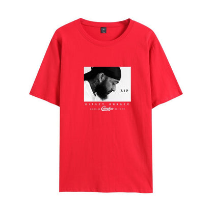 Nipsey Hussle T Shirts Memorial Clothing Summer T-shirt