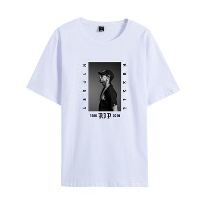 Nipsey Hussle T Shirts Memorial Clothing Summer T-shirt