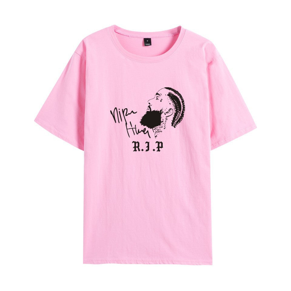 Nipsey Hussle T Shirts Memorial Clothing Summer T-shirt