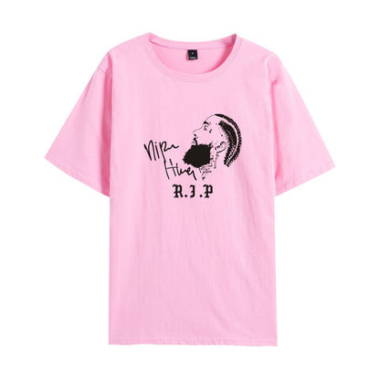 Nipsey Hussle T Shirts Memorial Clothing Summer T-shirt