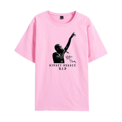 Nipsey Hussle T Shirts Memorial Clothing Summer T-shirt