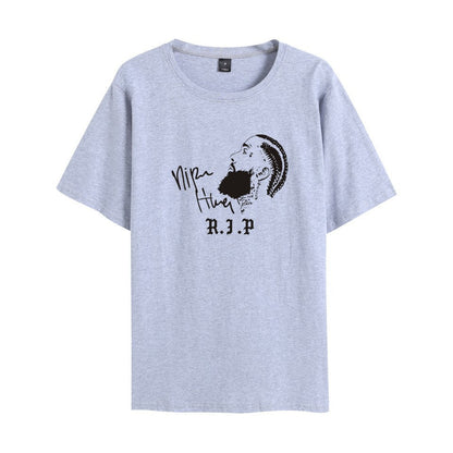 Nipsey Hussle T Shirts Memorial Clothing Summer T-shirt
